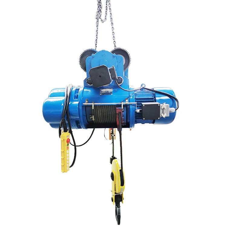 Trakt Electric Hoist 2 Ton Mini Wire Rope Hoist Crane-Aluminum Alloy  Electrical Parts New Home Use Construction Hoist