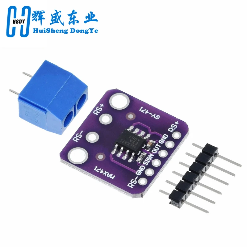 Max471 Voltage Current Sensor Module For Arduino AVR Tester Board 5V DC 3-25V 0-3A Resistive Voltage Divider GY-471 Sensors