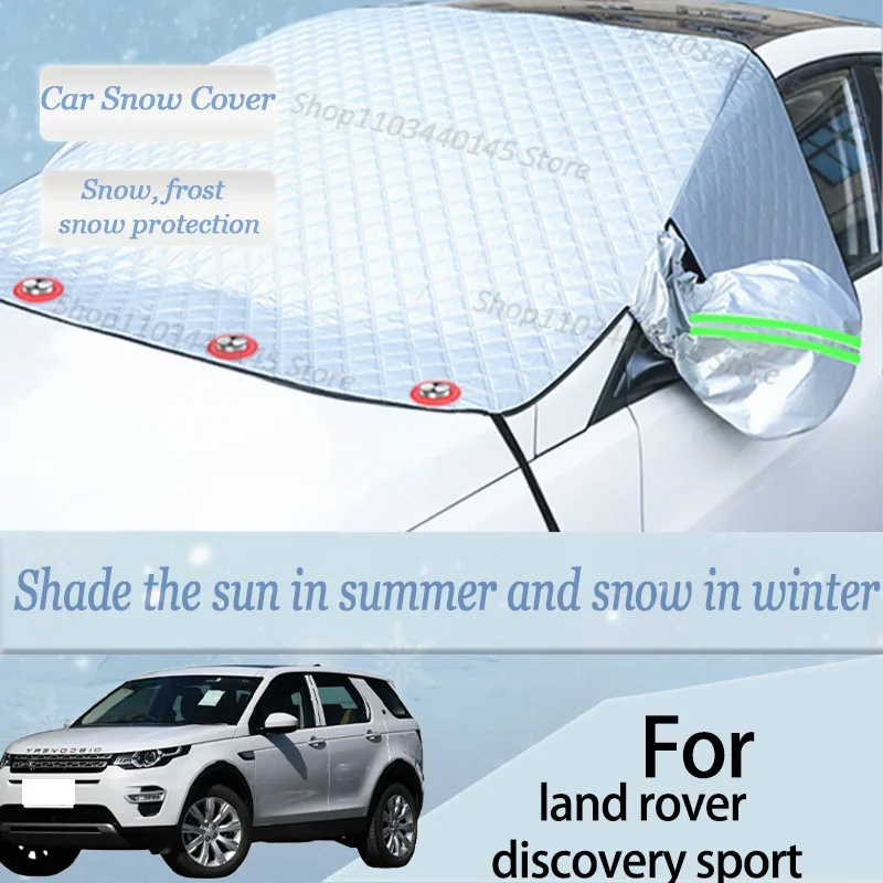 

For land rover discovery sport car Snow Windscreen, Snow, Frost, Dust and UV Visor, Winter car clothing, thick magnetic