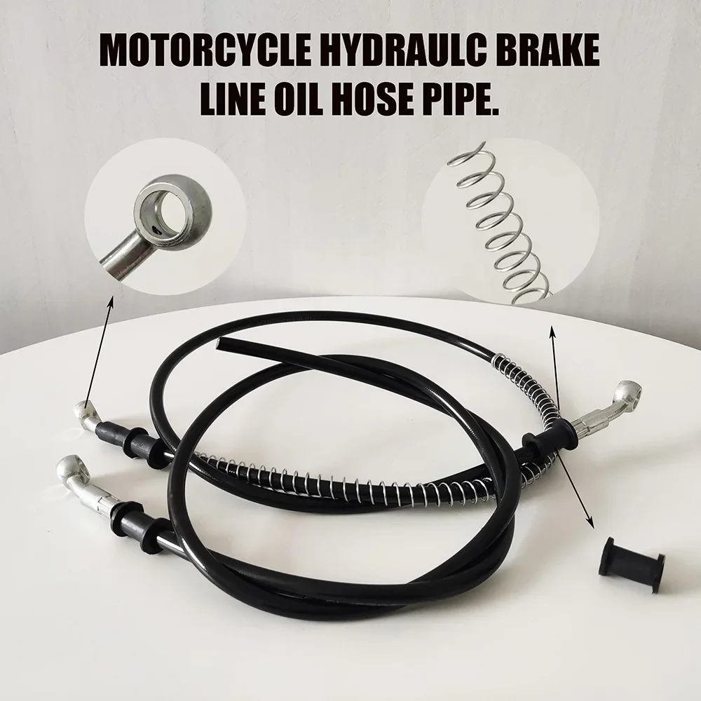 100-5000mm10mm Banjo Motorcycle Hydraulic Brake Hose Line for Racing Bike Brake ATV Clutch Oil Pipe Brake Modification Oil Hose