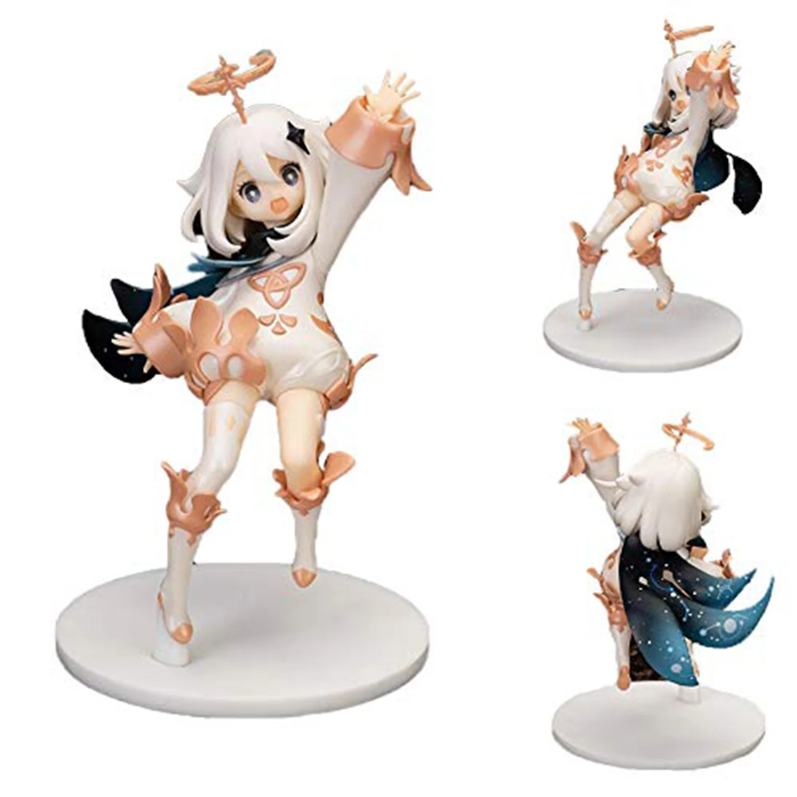 

14CM Anime Game peripheral Figure Paimon cute standing Action Figure pvc Model Paimon figurine Sculpture Desk Decoration Gifts