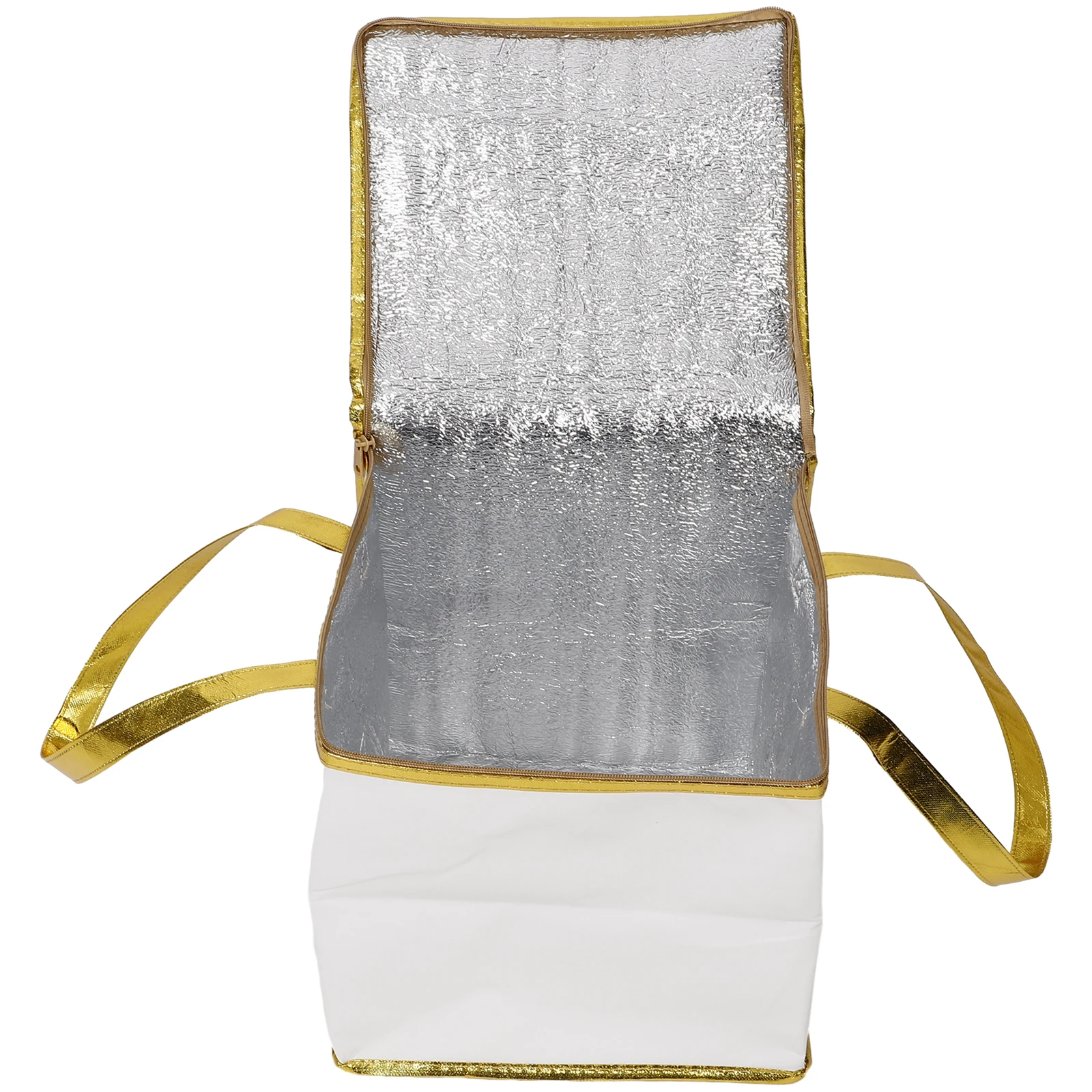 

Insulated Cake Bag Waterproof Non Woven 8 Inch Double Layer 30x30x27cm Heat Preservation Tote Grocery Storage Cooler Bag