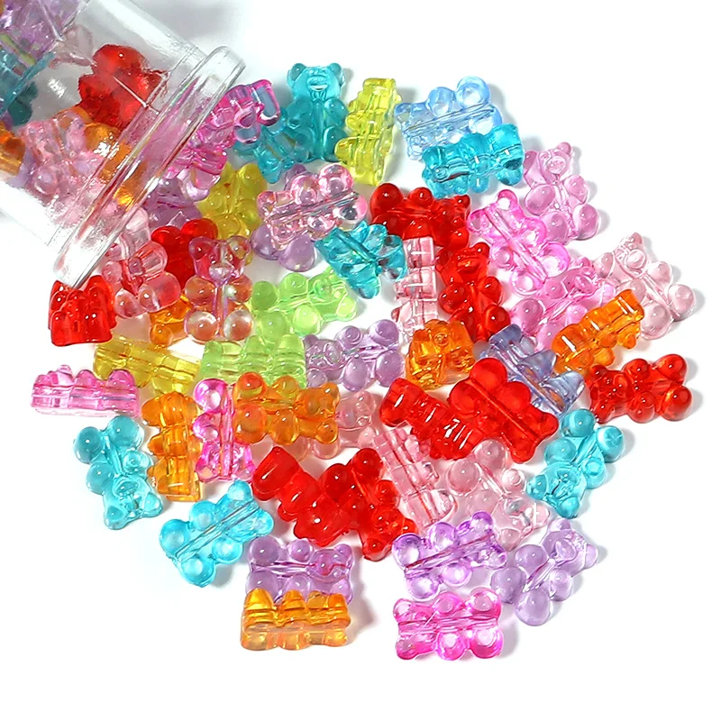 50Pcs Color Bear Ac…