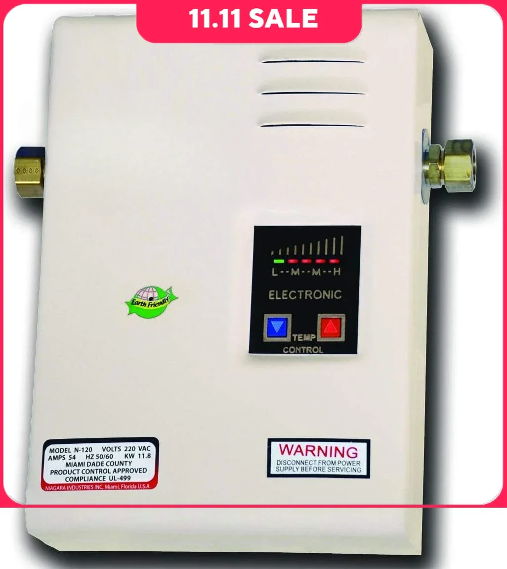 

Electric Tankless Water Heater, High Energy Efficiency & on-demand Water Control, Demand Water Heaters