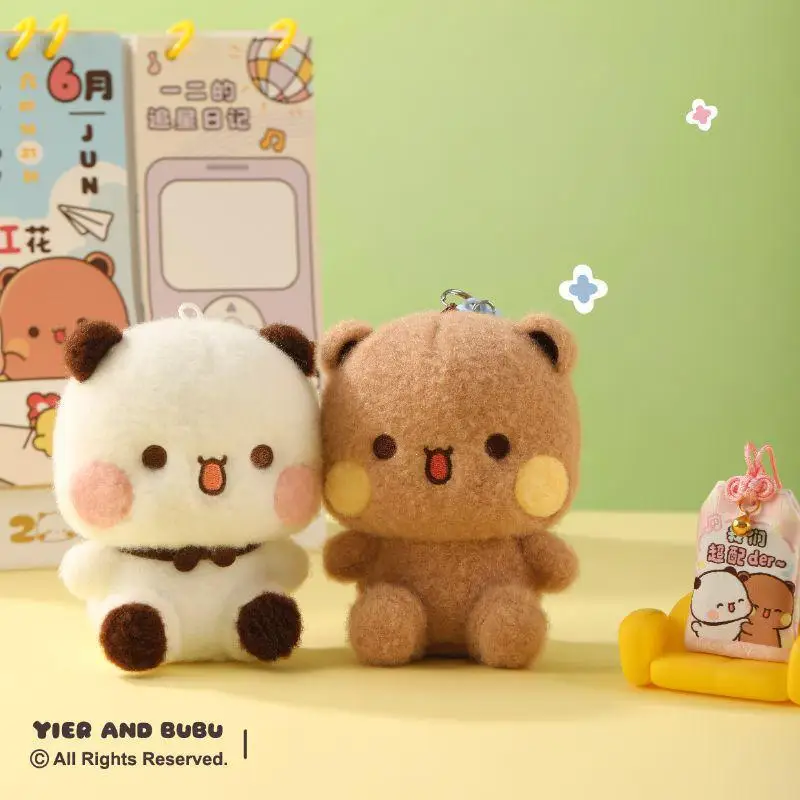 子供のためのかわいいパンダのぬいぐるみ、漫画のクマ、ぬいぐるみぬいぐるみ、カワイイ、柔らかいぬいぐるみ、枕のおもちゃ、誕生日、ブブ、ドゥーへのギフト