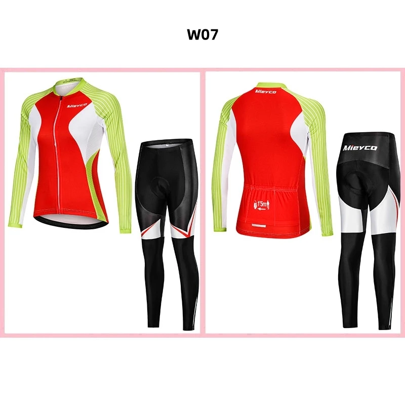 Frauen Radfahren Jersey Langarm Mtb Fahrrad Kleidung Fahrrad Radfahren Radfahren Set Quick Dry Ciclismo Ropa Bisiklet Kleidung Pro Anzug – Detail 21