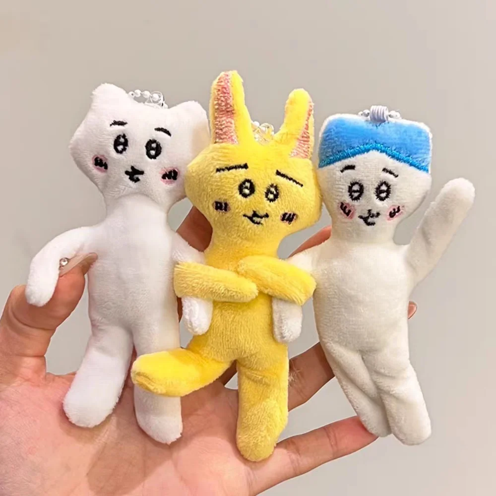 

Chiikawa Hachiware Funny Plush Finger Doll Toys Kawaii Usagi Transformable Student Backpack Decoration Dolls Girl Christmas Gift