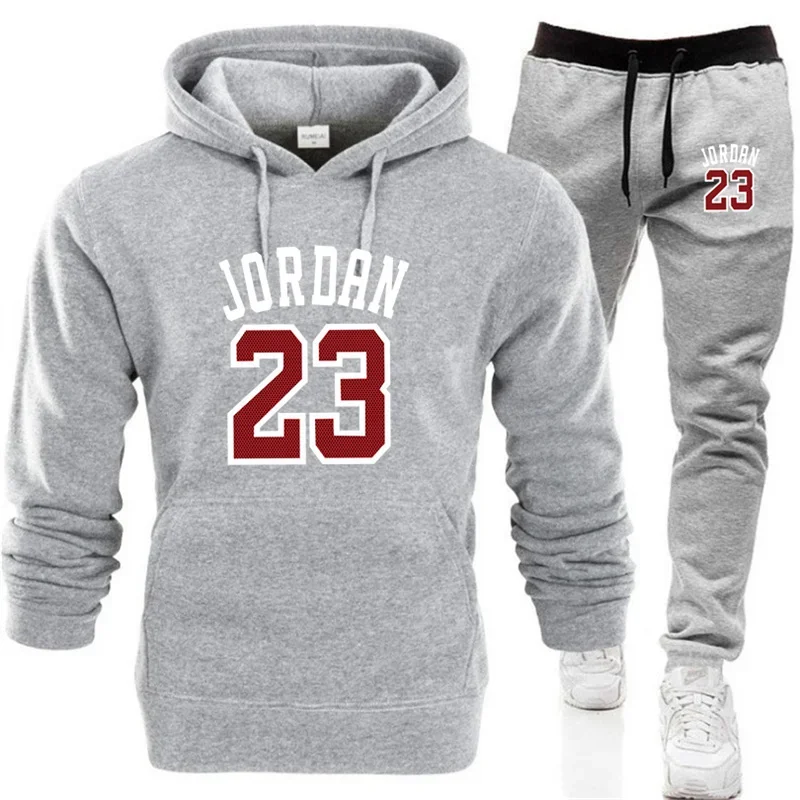 

Men's autumn and winter sportswear sets, printed hoodies, pants sets, casual sportswear, pullovers, fashionable men's suits