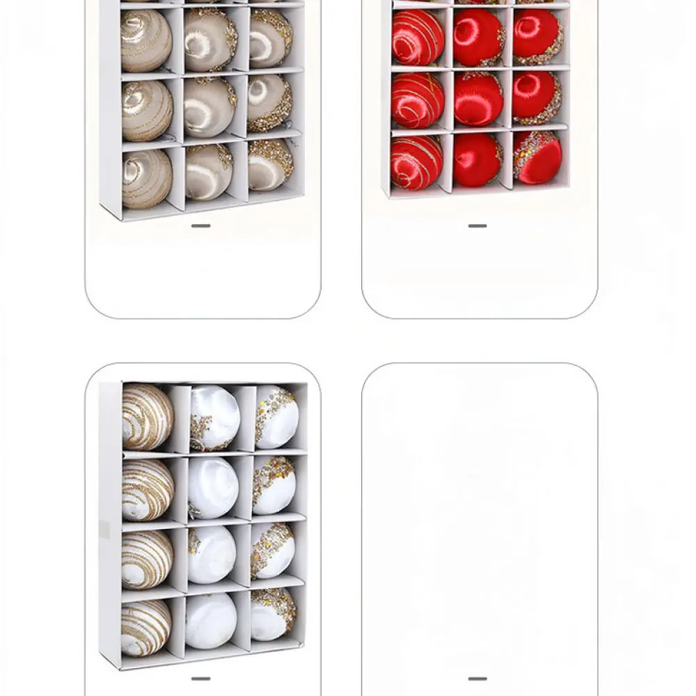 Christmas Thread Ball Ornaments Holiday Tree Hanging Decor Party Supplies Festive Home Decoration Elegant Pendant Baubles