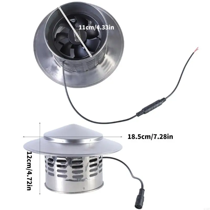 K1MF Solar Off Fan Plane Solar Plane مدعوم من مروحة الهواء مستخلصات 12V Mini Ventilator