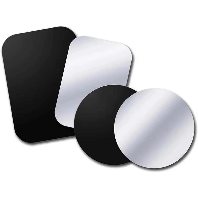 

Thin Metal Plate For Magnetic Car Phone Holder Iron Sheet Sticker Disk For Magnet Tablet Desk Cell Phone Car Stand Mount Round