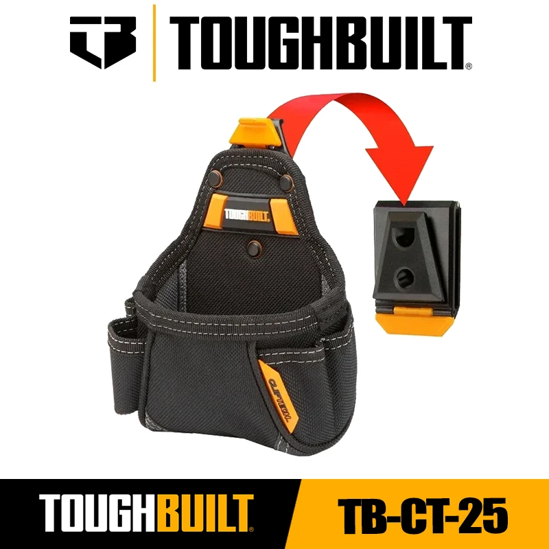 TOUGHBUILT TB-CT-25 Tape Measure All Purpose Pouch Portable Storage Belt Pouch Tool Organizer Pouch Toughbuilt Tool Accessories
