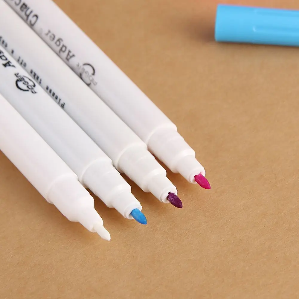 4 Pcs Soluble Patchwork Chalk Tool Water Erasable Pens Sewing Accessories Fabric Markers Pencil Cross Stitch