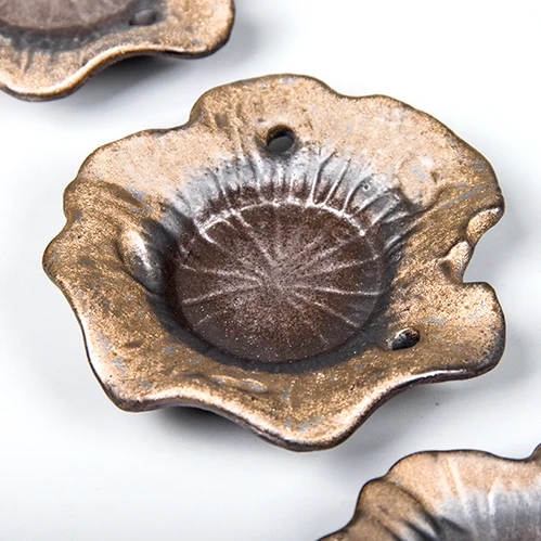 Ceramic Handmade Japanese Style Creative Tea Cup Cushion