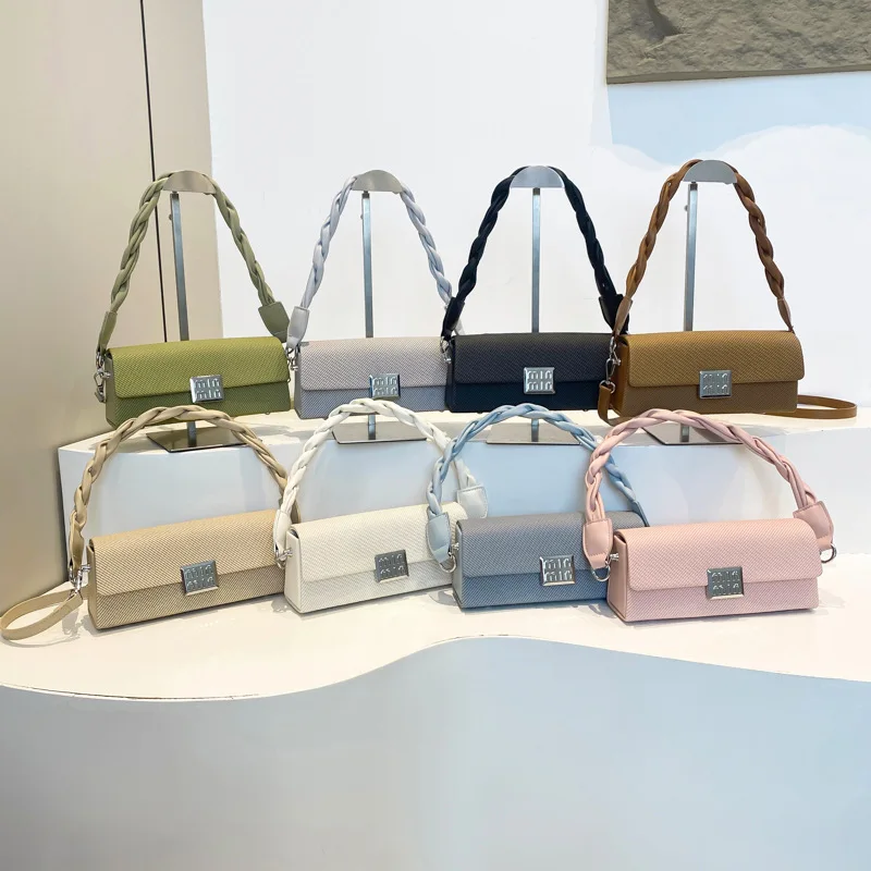 

‌2025 Spring/Summer Minimalist Square Bag - Crossbody/Shoulder Multi-Way Purse, Stylish Small Handbag for Women
