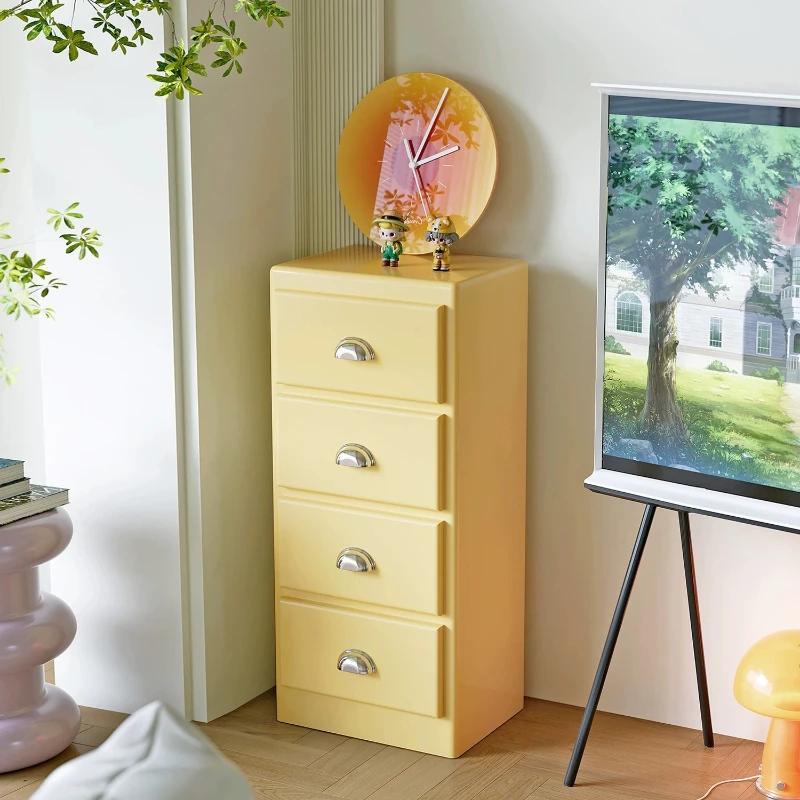 Storage Cute Cabinet Dopamine Cabinets Record Colorful Cabinet Tall Entertainment Muebles Para El Hogar Furniture Living Room