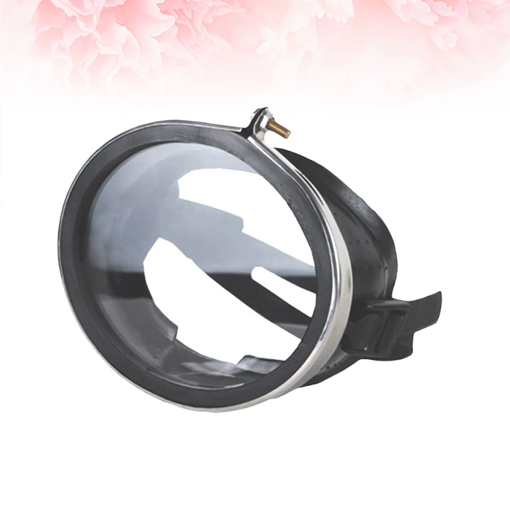 

Glass Swim Goggle Diving Mask Stainless Steel Frame Anti-Fog Waterproof Earplugs Comfortable Snug Fit Adults Teens