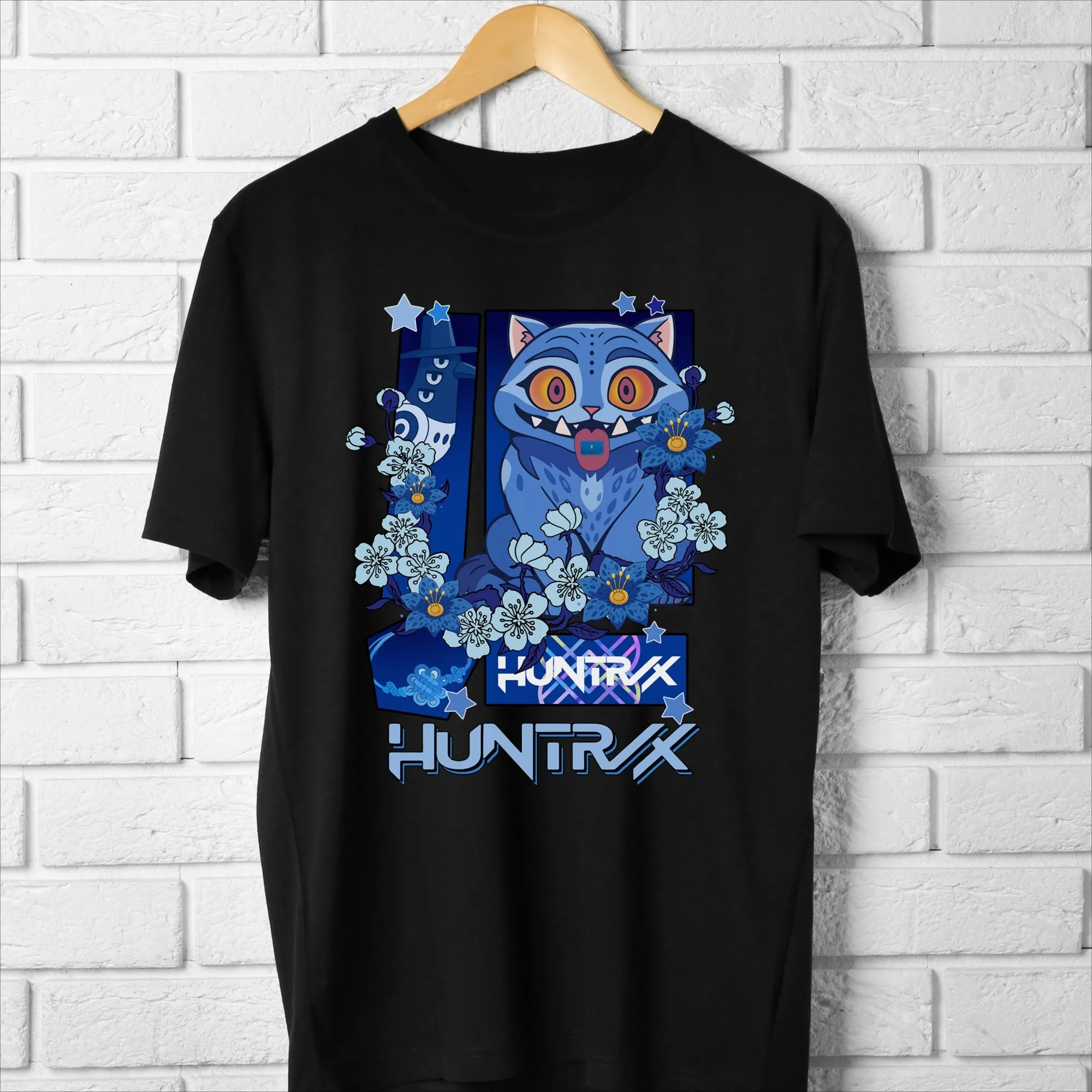 KPop Hunters Derpy Tiger Merch T-shirts mode Vintage gothique T-shirts hauts hommes femmes vêtements coton surdimensionné t-shirt
