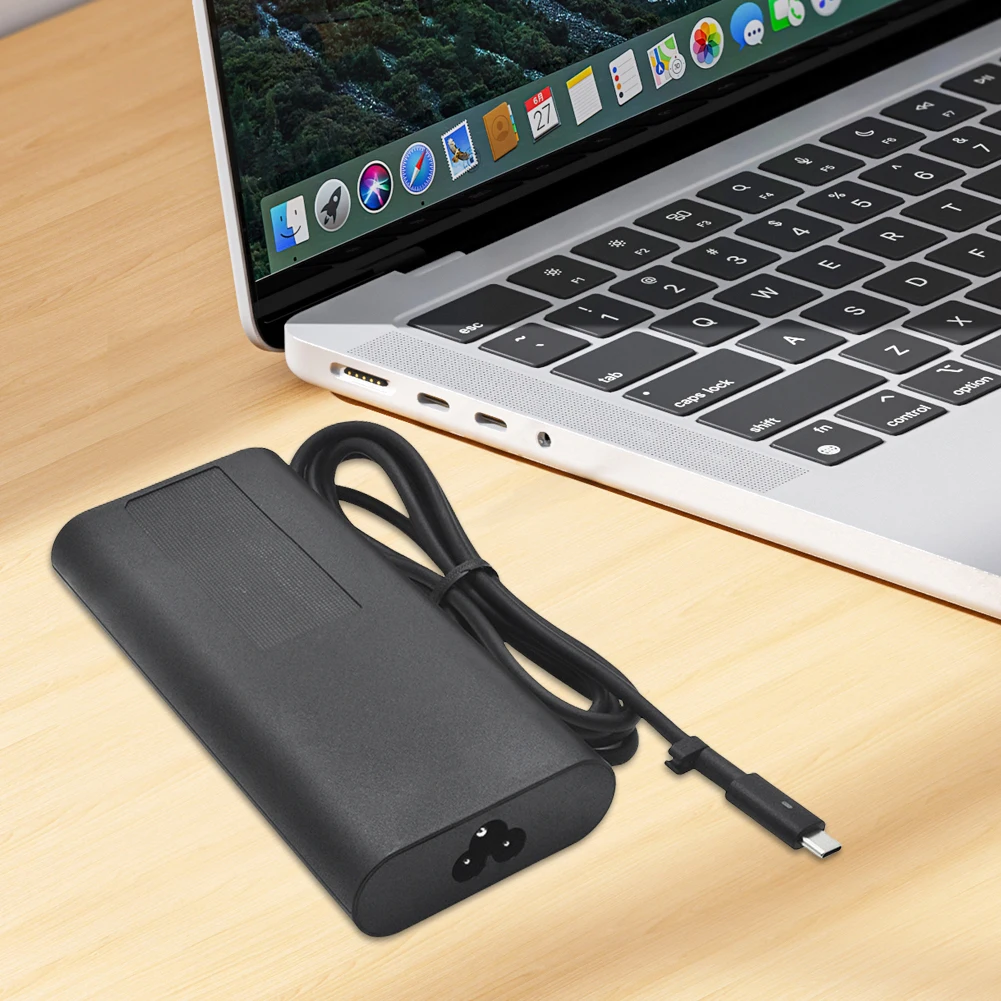 

130W USB-C Type C Travel Laptop Power Adapter 20V 6.5A for Dell XPS 17 9700 9710 9720 9730 for Dell Precision 5550 5750 3560