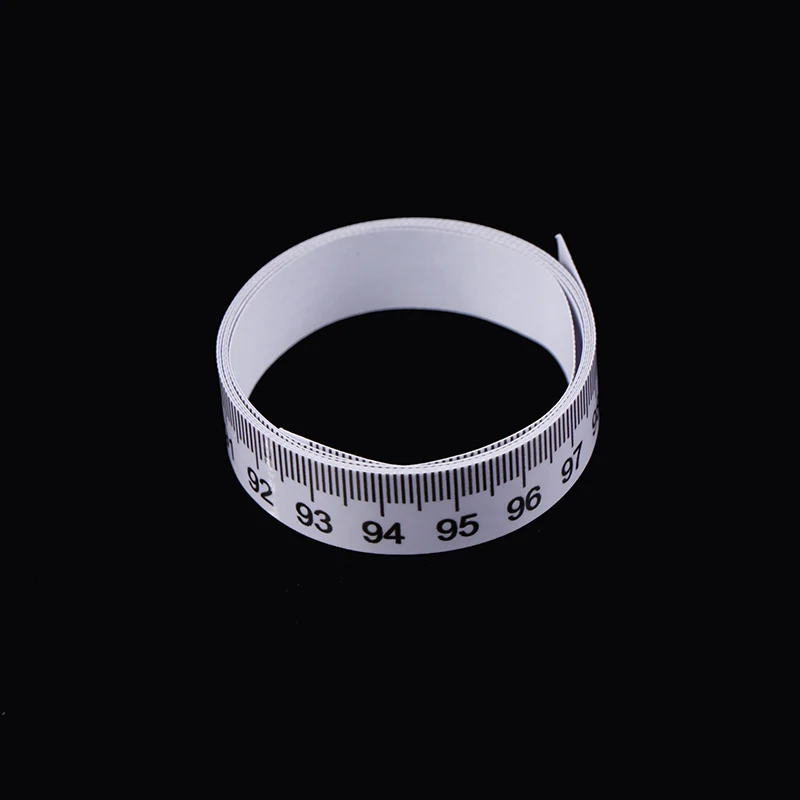 Self-Adhesive Measuring Tape Stainless Steel Workbench Ruler Adhesive Backed Tape Measure Metric Scale Rust-Proof Durable Ruler