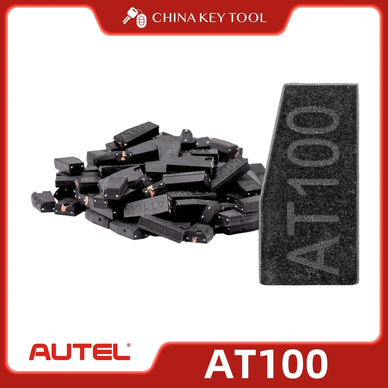 50/100/500PCS AUTEL AT100 Super Transponder Chip Compatible IM508S, IM608II, KM100, KM100E, IM608 PRO, IM608, IM508, IM1,IM2