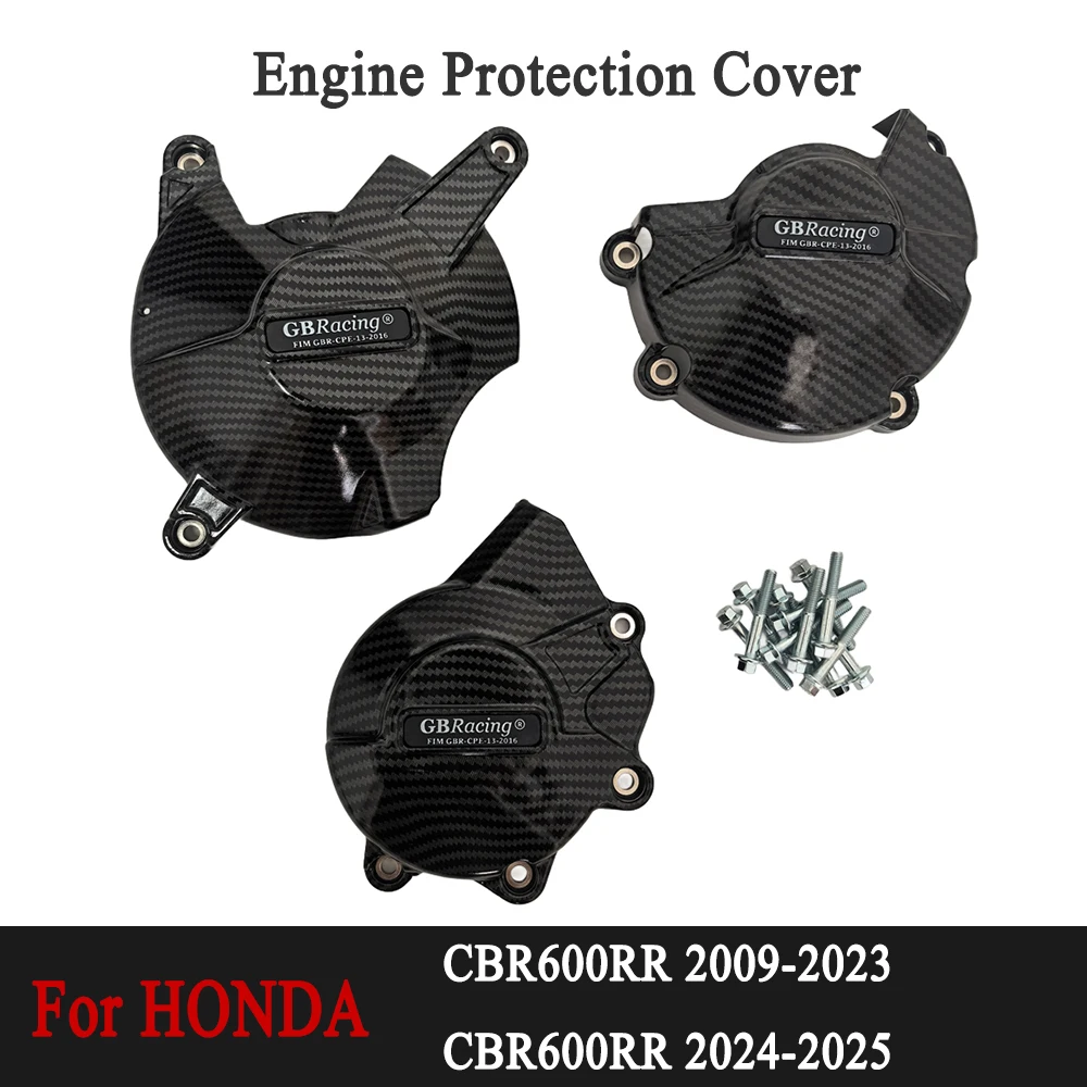 

Thermostat Cover Pulse Cover Clutch Cover Alternator Cover For HONDA CBR600RR 2024-2025 & CBR600 RR 2007-2023