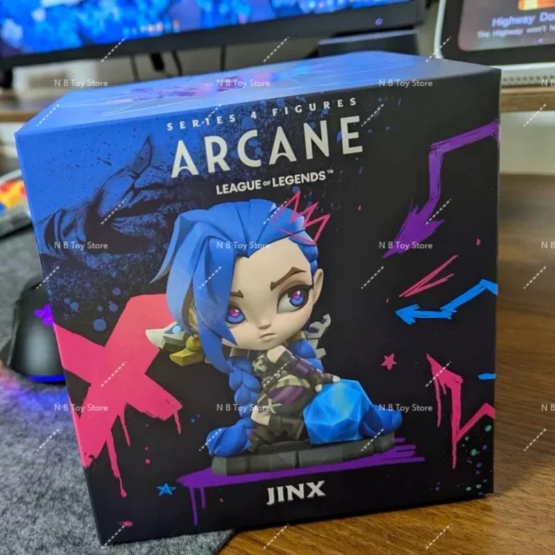 

Genuine League of Legends Lol Guardian of The Stars Kaisa&Jinx&Ashe Figure Game Ornaments Q Version of The Figure Gifts