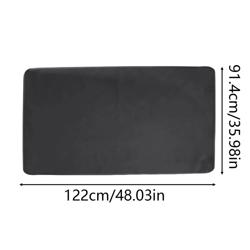 AB11-犬小屋用ケージマット、ペットケージの下に敷く大型防水プロテクター、厚手、48×36インチ