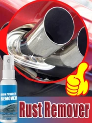 Derusting Spray Metal Cleaner Cleaning Rust Spray Iron Powder Car Remover Maintenance