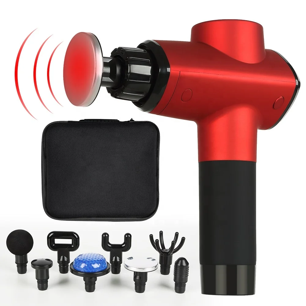 Factory Customized Deep Tissue Electric Gun Massager Heating and Cold Massage Gun Professional Health Care Products Fascia Gun - view 4