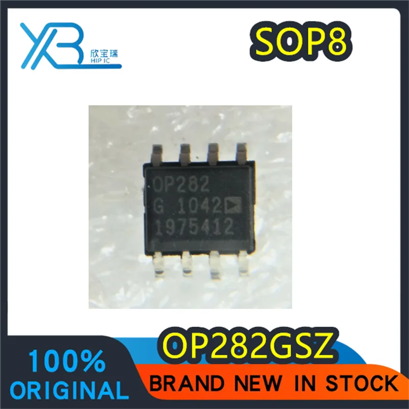 

(5/50 pieces) OP282GSZ OP282GS Silkscreen OP282G Operational Buffer Amplifier Package SOP-8 Brand New Genuine