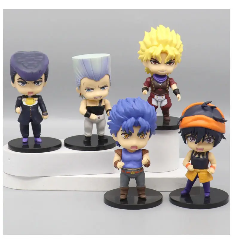 JOJOs Bizarre Adventure Dio Brando Jonathan Joestar Higashikata Josuke Jean Pierre Polnareff) Action figure toys Christmas gift