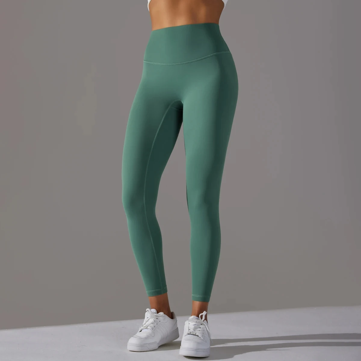 Leggings de ioga respirável para mulheres, calças esportivas de cintura alta, fitness, corrida, ciclismo, treino, academia, verão