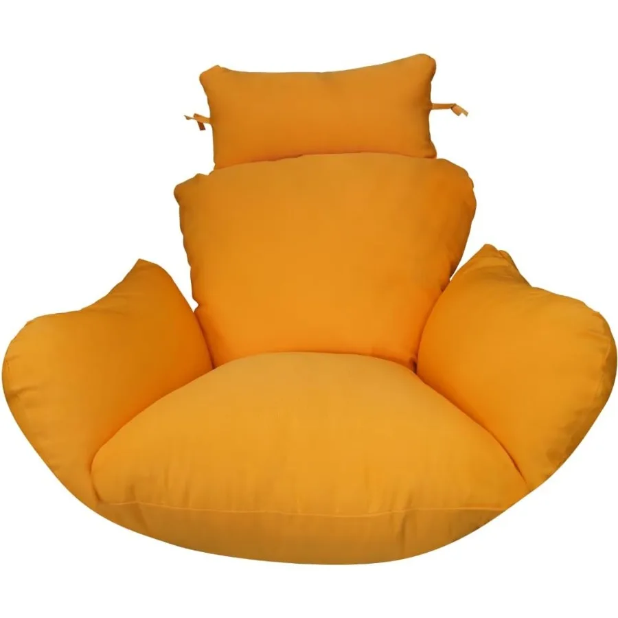 

Egg Chair Cushion Hanging Basket Chair Pads Wicker Rattan Hanging Seat Cushion Nonslip Soft Headrest Armrest Outdoor Porch Back