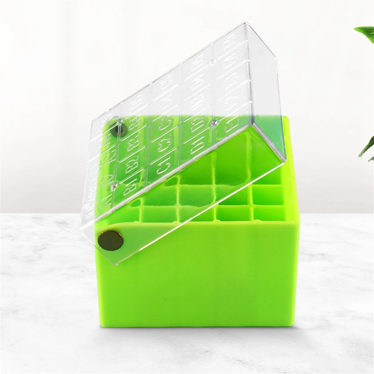 SUPER HOT Tube Box Frozen Storage Tube Box Sample Frozen Box Yellow