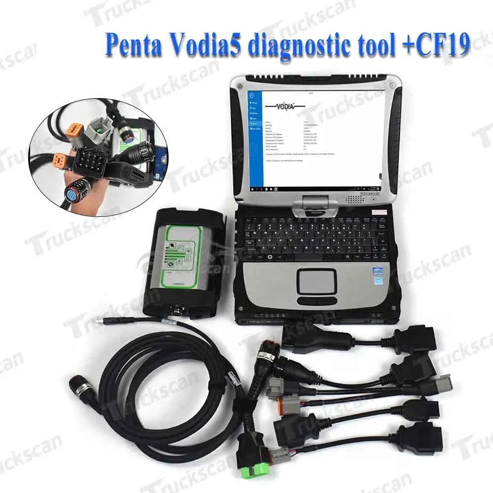 

forPenta Vodia5 diagnostic tool with vocom 88890300 for Penta Marine Industrial engine diagnostic tool+CF19 CF-19