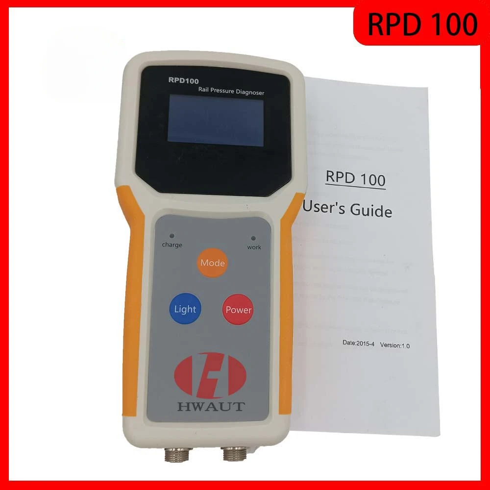 RPD100 CR-A CR Common Rail Pressure Diagnoser Tester for Bosch Delphi Denso Sensor Pressure Sensor Tester Auto Repair Diagnoser