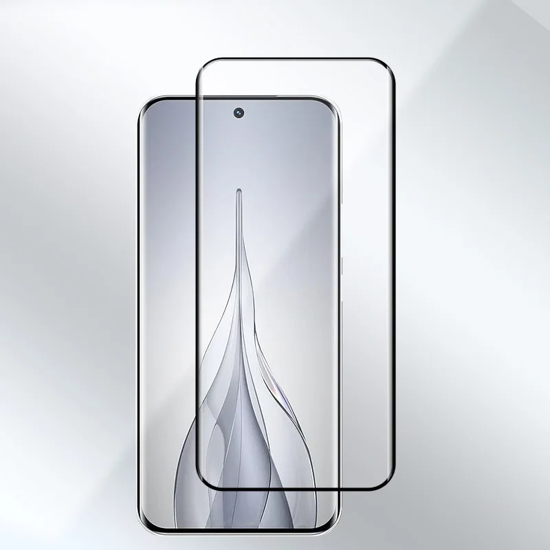 2 SZT. Folia Ochronna na Ekran Tecno Pova Slim, Zakrzywiona, 3D Spark Slim, Szkło Hartowane, Odporne na Wstrząsy, z Klejem na Krawędziach, Przednia Szybka — zdjęcie produktu 2