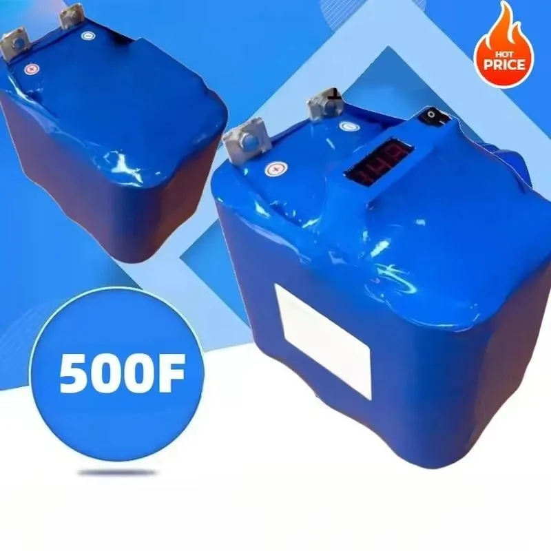 16V 500F Super Farad Capacitor for Maxwell Car Starter Rectifier Regulator 2.7V 3000F Audio Capacitor Emergency Power Supply