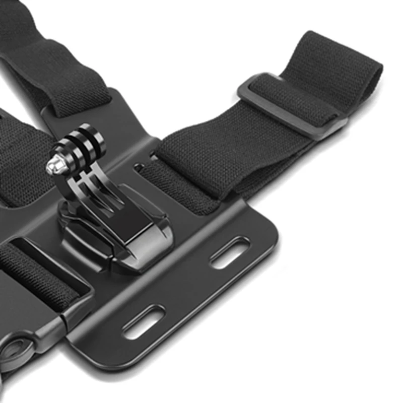 Hands-Free Sport Camera Chest Strap Mount Harness Strap Holder Cell Phone Clip Five-in-one Suit