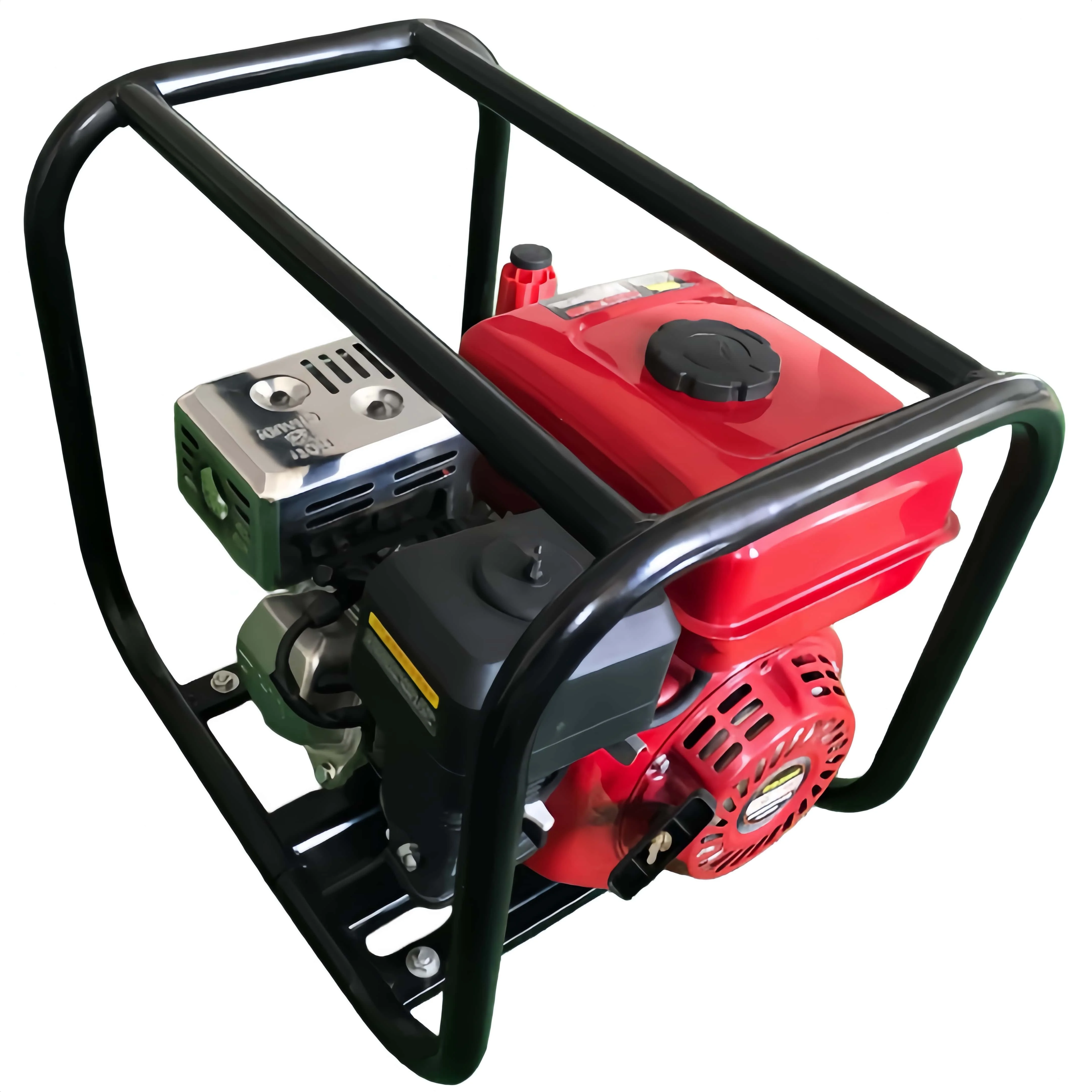 for-FY-2009A Square Frame Mobile Gas Power Pressure Washer Triplex Brass Pump Outdoor No Electricity Industrial Washing Machine@