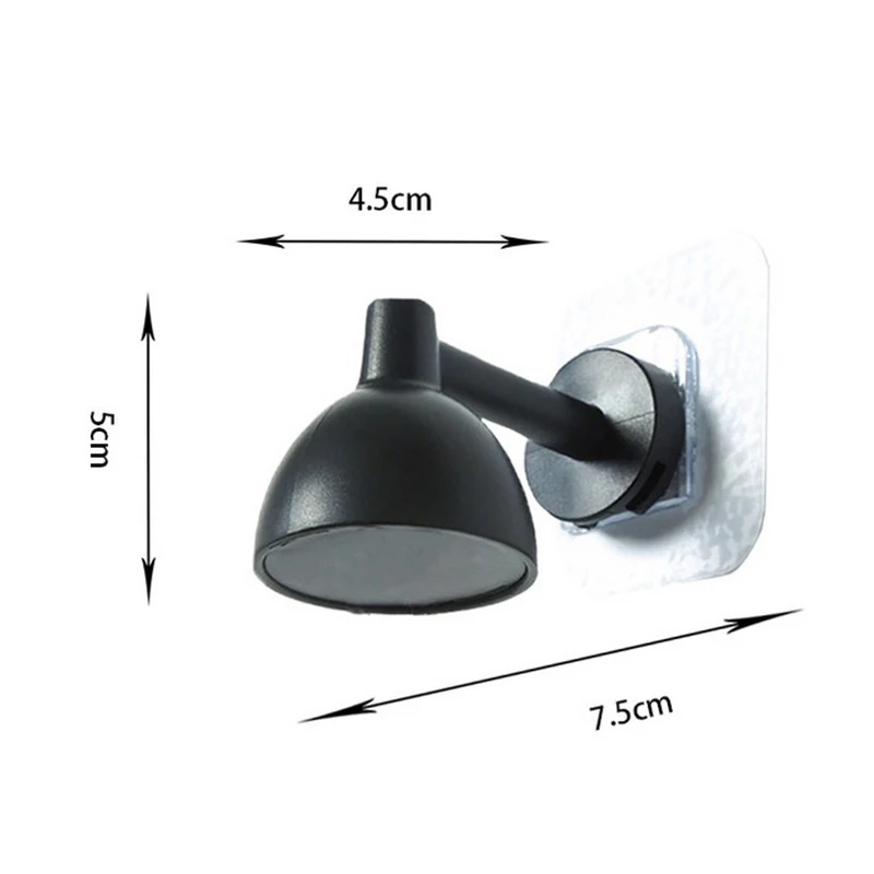 Creative Wall Hanging Hook Key Holder Desk Lamp Self-adhesive Clothes Hat Key Holder Hangers Key Rack Wall Furniture Decoration