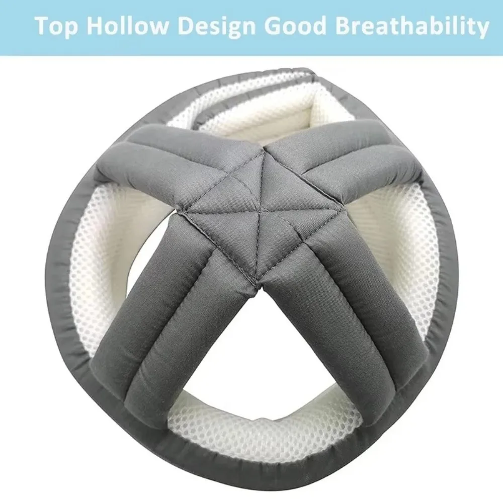 Thickened Elderly Anti-Fall Helmet Breathable Cotton Anti-Fall Anti-Fall Safety Hat Shockproof Adjustable