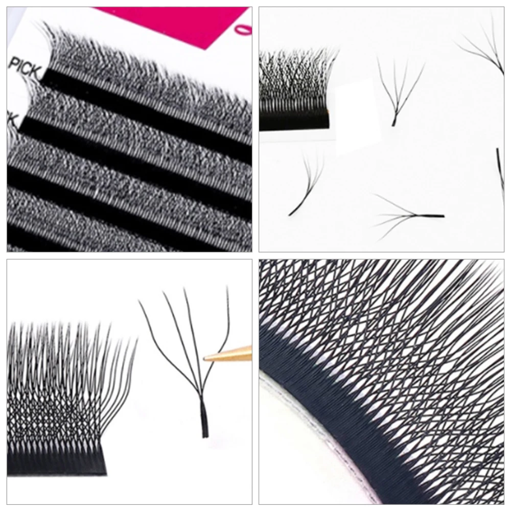 Grafting Long Extensions Eyelashes Easy Pinch Dynamic No Irritation Artificial Eyelashes for Women Girls Makeup DIY