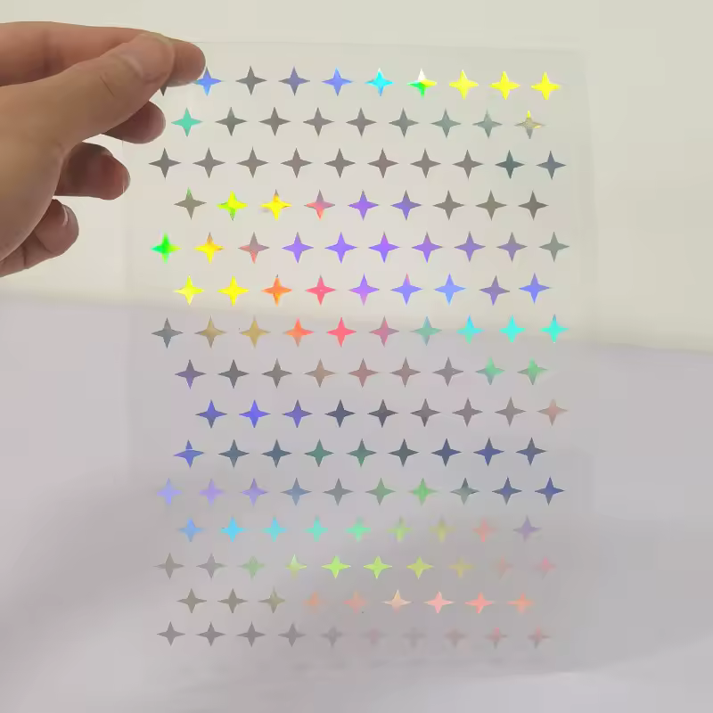 Self Adhesive Laser Engraved Heart Stickers Decorative Paper - Image 7