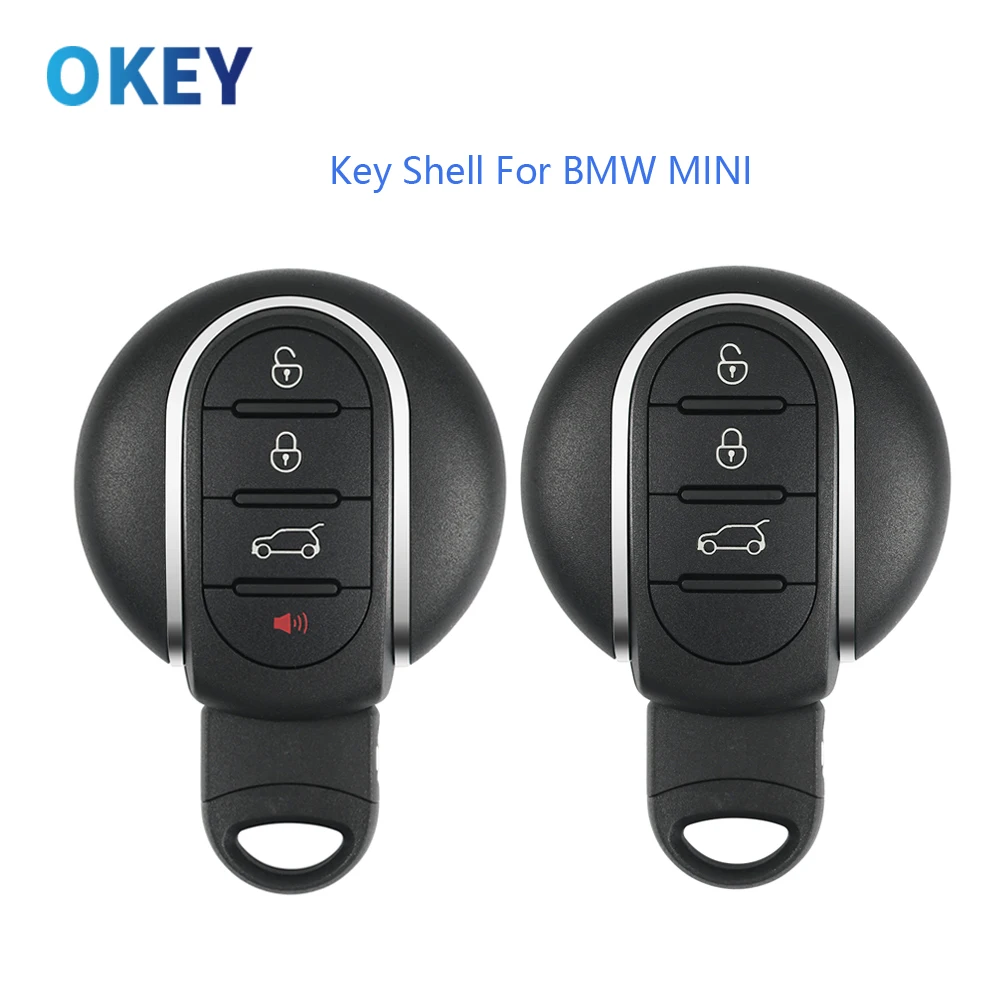 Okey Smart Remote Car Key Shell Replacement Case For  BMW Mini Cooper F54 F55 F56 F57 F60 2015 -2018