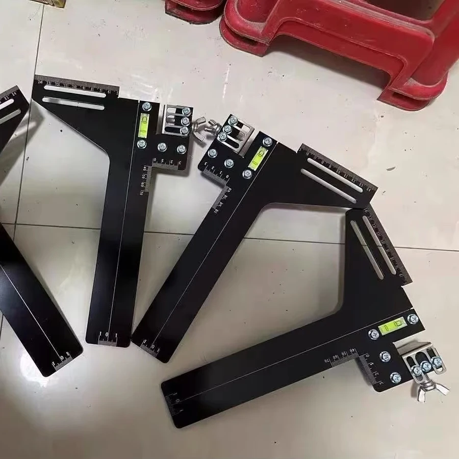 

High Quality Elevator Guide Rail Alignment Gauge Lifts Stainless Steel Black Measuring Ruler Tool