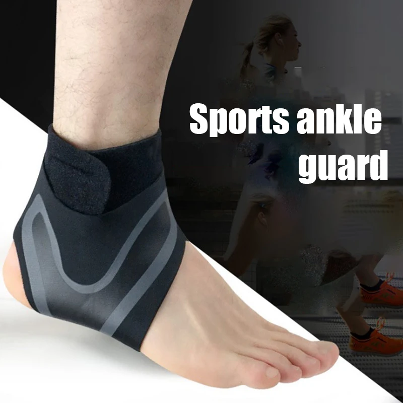 1 Piece Of Sports Protective Gear Ankle Sleeve Pressure Resistant Anti Sprain Ankle Socks Outdoor Basketball And Football