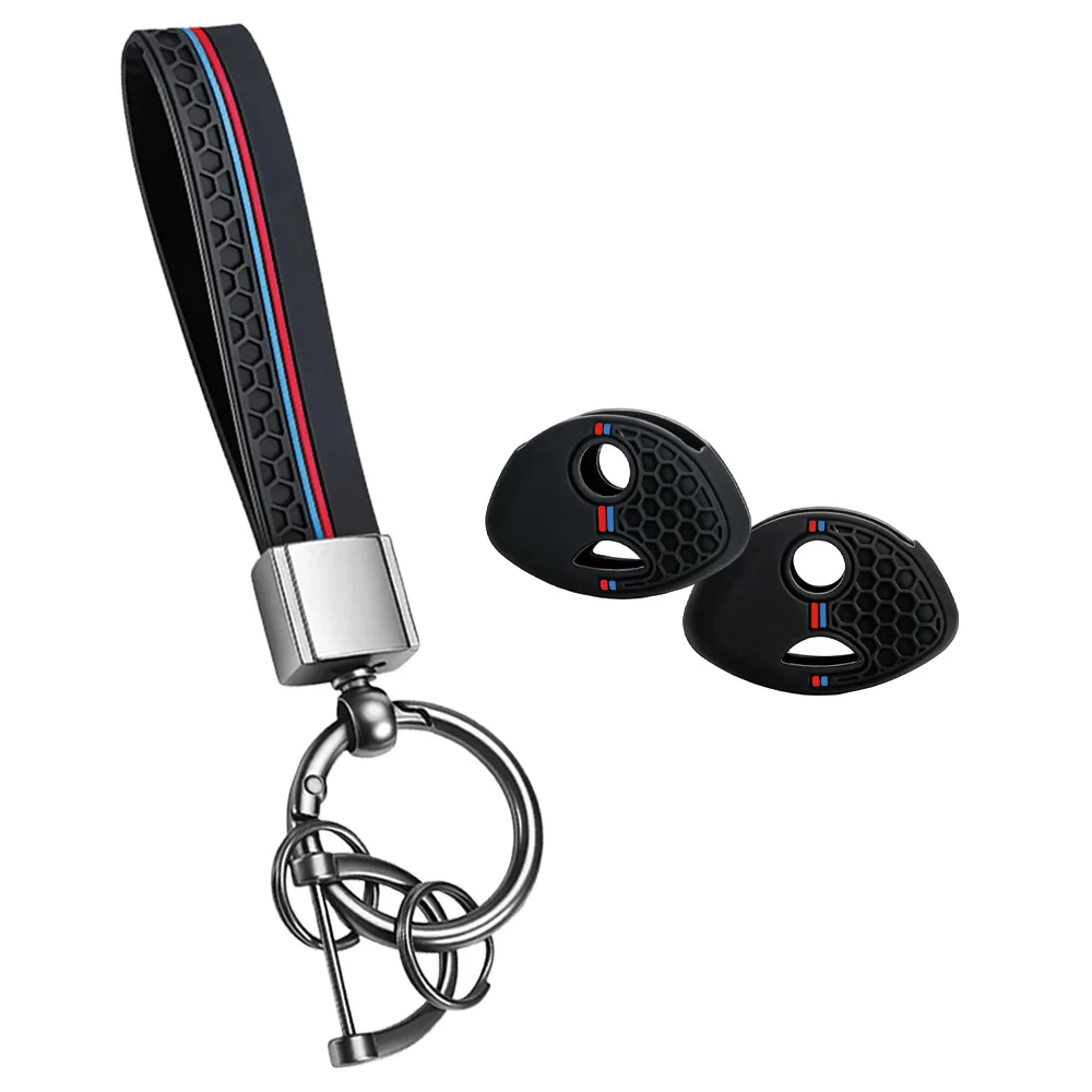 Keychain Silicone Motorcycle Key Cover Case Shell Keys Protection For BMW F650GS F800GS S1000RR R1200RT F650 F800 GS R1200 RT