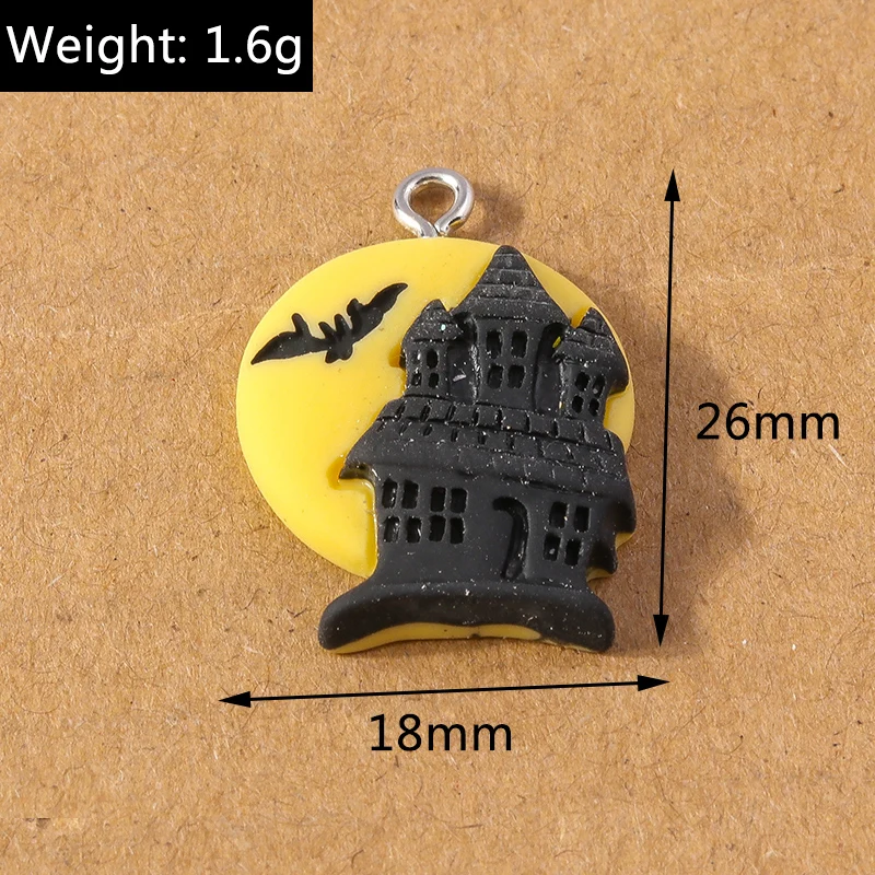 10 teile/los 21*17mm niedlichen Kürbis Charms Anhänger für Schmuck Herstellung Halskette Ohrringe DIY Zubehör liefert – Detail 1